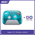 8BitDo Ultimate 2 Wireless Gaming Controller for PC Windows 10, 11 Android TMR Joystick & Switchable Triggers with Charging Dock