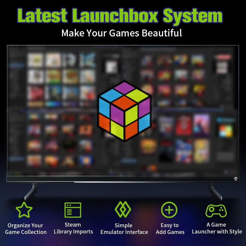 2TB Launchbox HDD for PC, 4200+ Games, PS4/PS3 Emulators