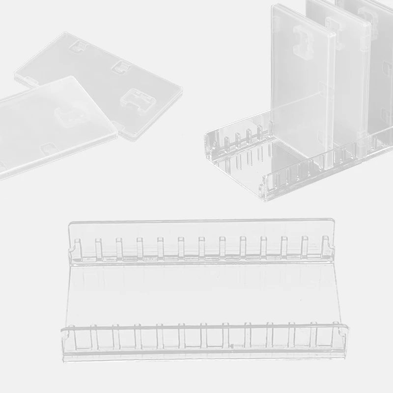 Clear Storage Stand for Nintendo Switch, Desktop Display Box