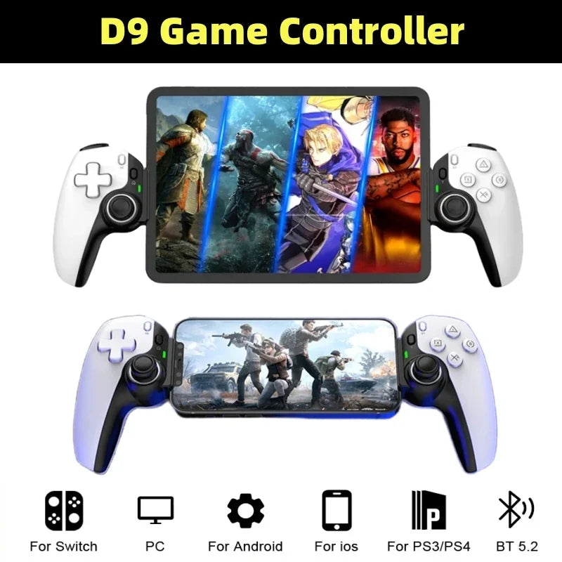 BSP D9 Bluetooth Stretch Controller for Switch, PS3, PS4, Android