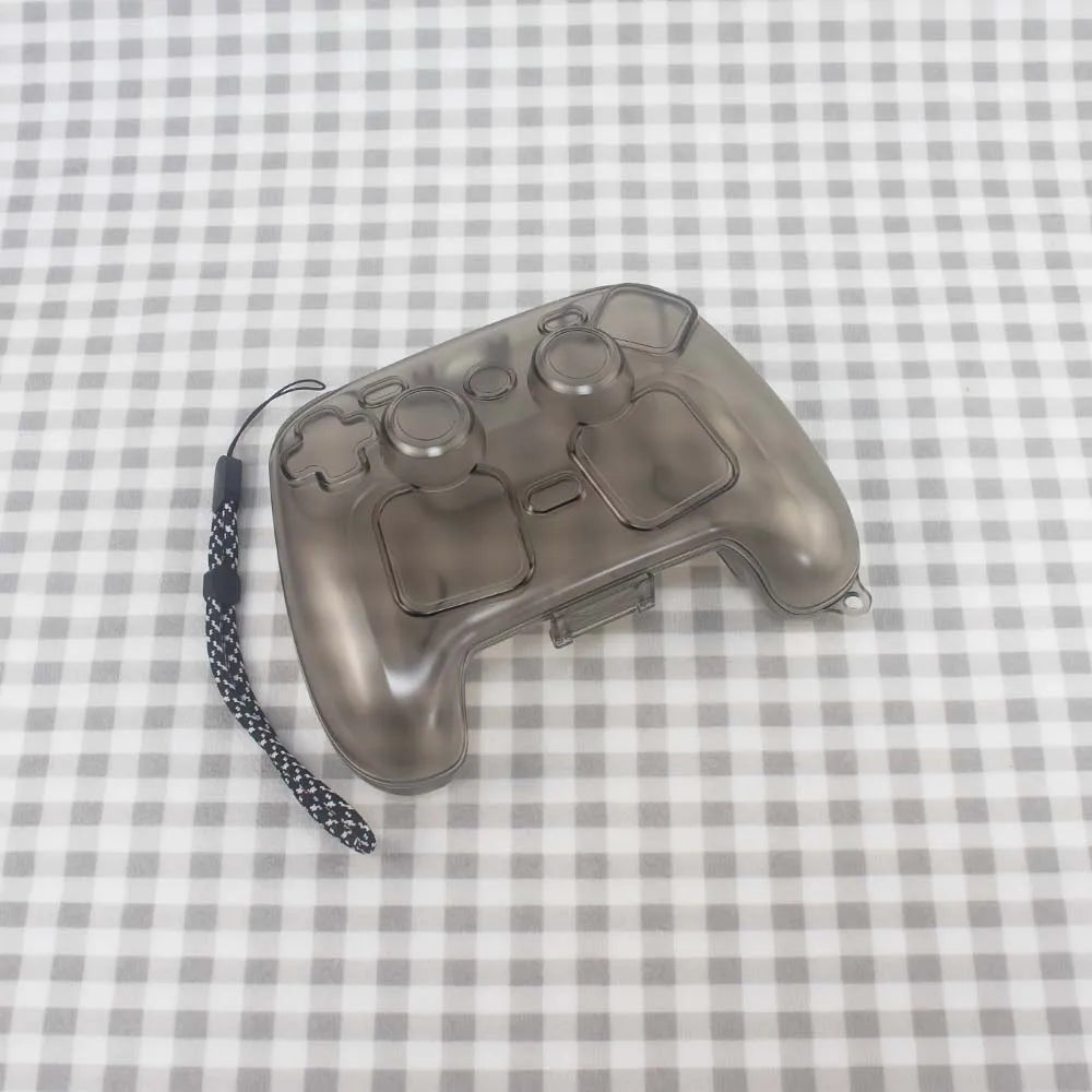 Transprent Black For Steam Controller 2 Game Controller Anti Drop Case For Steam Controller 2 Protective Case Cover