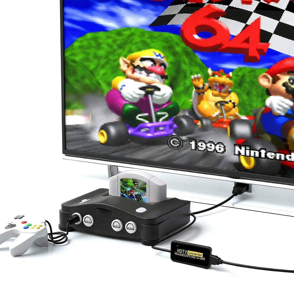 New 1080P HDMI N64 Video Game Converter For Nintendo N64/SNES/SFC HD TV Converter Retro Game Console Video Converter Adapter