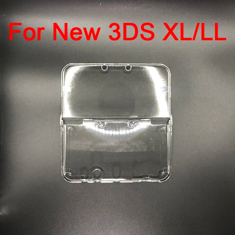 Clear Crystal Protective Cover Case Shell Housing For New 3DS XL LL NDS Lite NDSL NDSi XL LL GBA SP PSP 2000 PSV Game Console