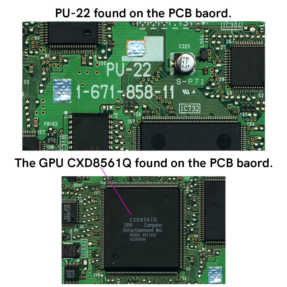 PS1 Digital HDMI Mod Kit for PU-8/18/20/22/23 Boards