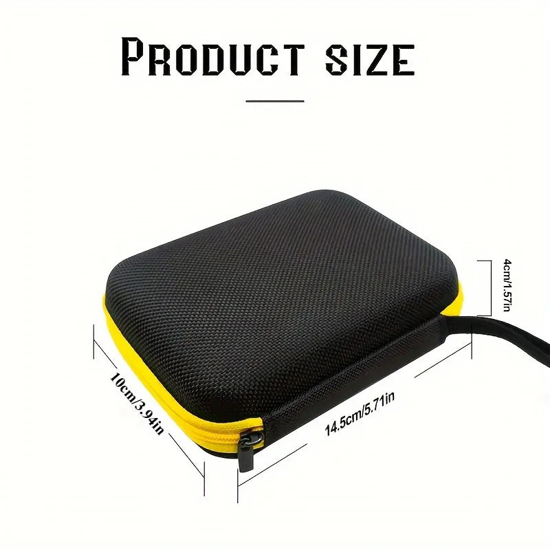 Universal Game Console Carrying Case，Compatible with Anbernic RG35XX RG353V RG353VS，Protective Travel Bag with Accessory Storage