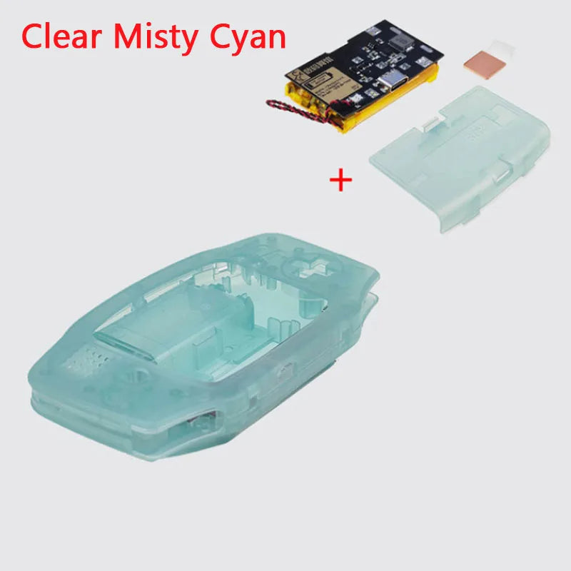 1800mAh Lithium Battery for GBA IPS V3 LCD Kits with Shell Cover