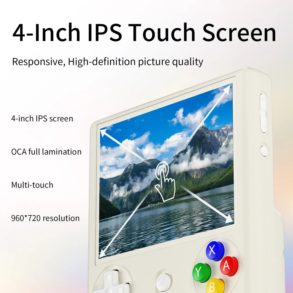 ANBERNIC RG406V Handheld Game Console 4 Inch IPS Touch Android 13
