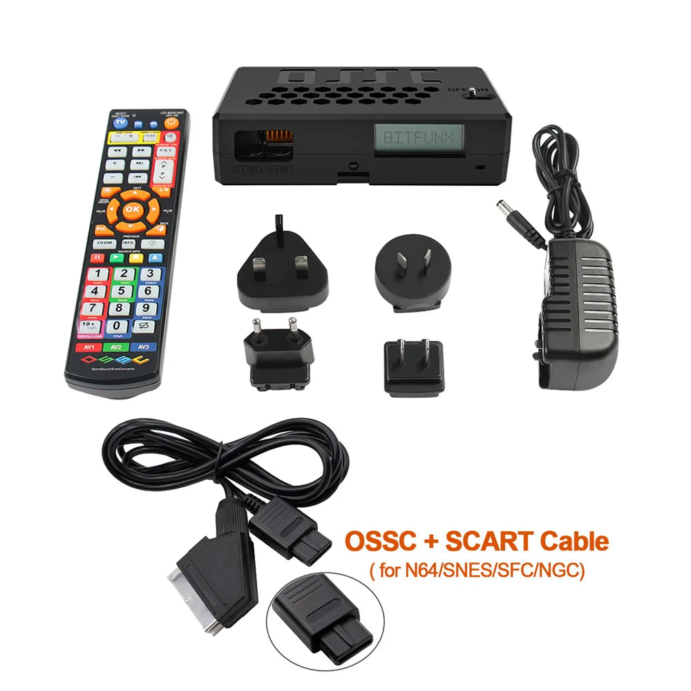 Bitfunx OSSC V1.8 Open Source Scan Converter HDMI Adapter