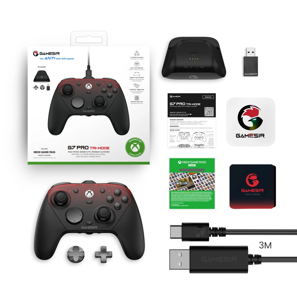 GameSir G7 Pro Xbox Controller with TMR Sticks, Hall Triggers