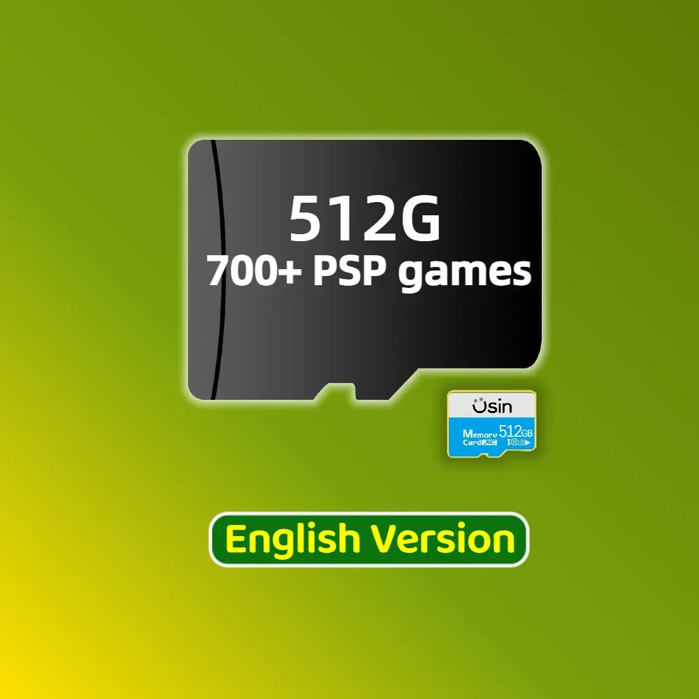 Game TF Card for Trimui Smart Pro and Brick, 256G-512G Games