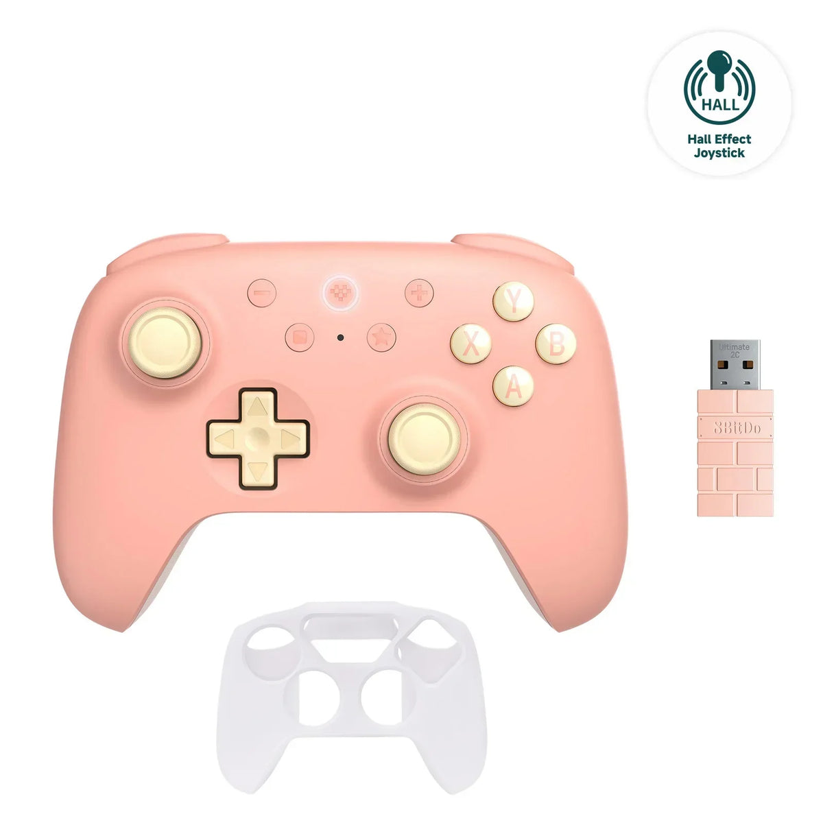 8BitDo Ultimate 2C Wireless Gaming Controller New Color Gamepad Joystick for PC Windows 10/11 Steam Deck Raspberry Pi Android