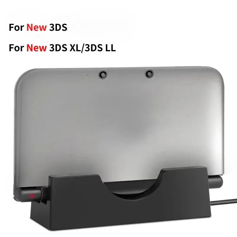 New 3DS XL Charging Stand with USB Cable, Vertical Dock