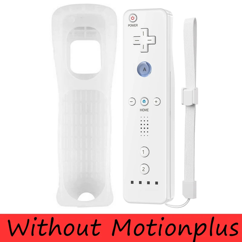 Controller Set For Nintendo Wii/Wii U 2 in 1 Wireless Remote Gamepad Joystick Optional Motion Plus Silicone Case Gaming Control