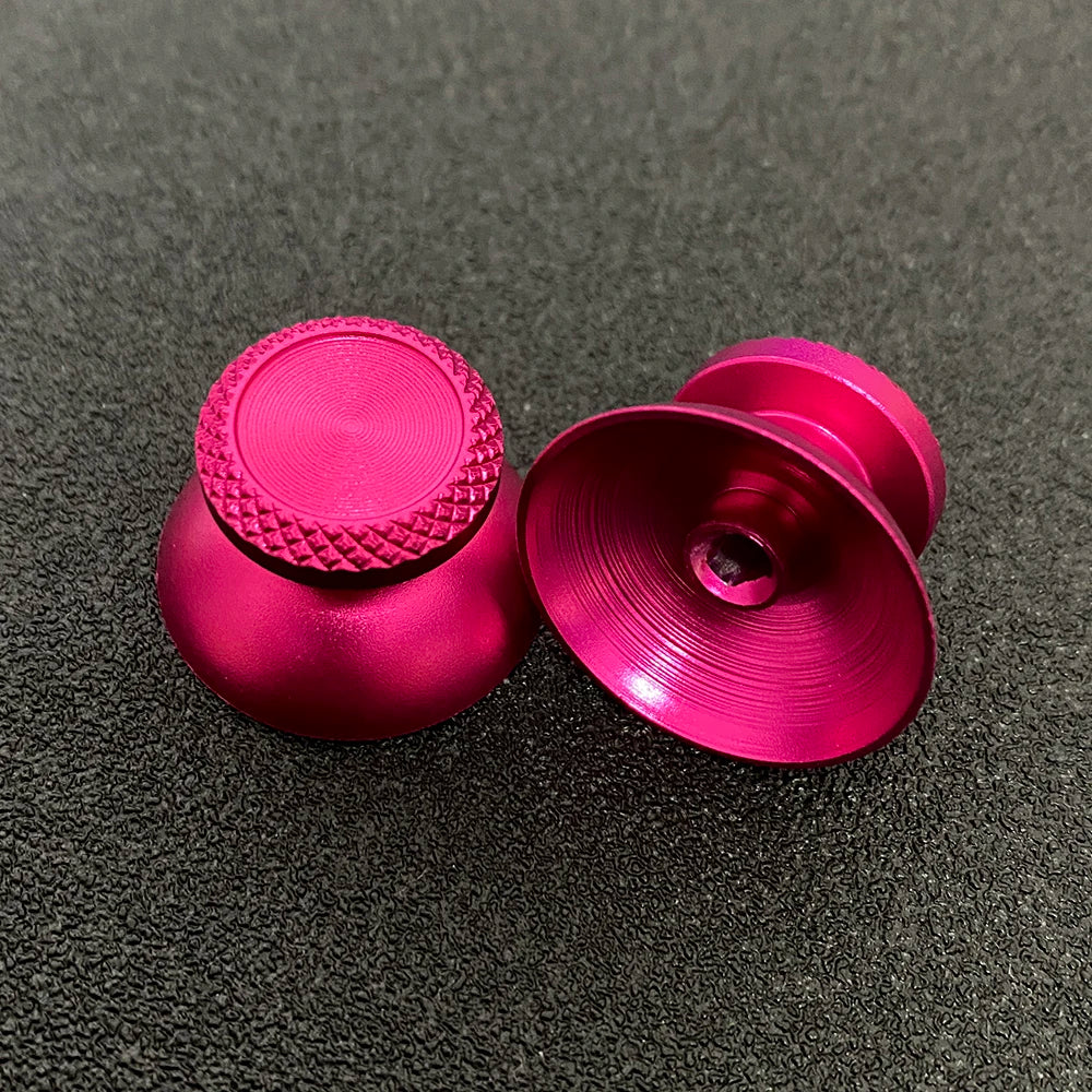 1pair Aluminum Metal Analog Joystick thumb Stick Grip Cap For PS5 Controller Gamepad Rocker Caps Thumbstick Accessories