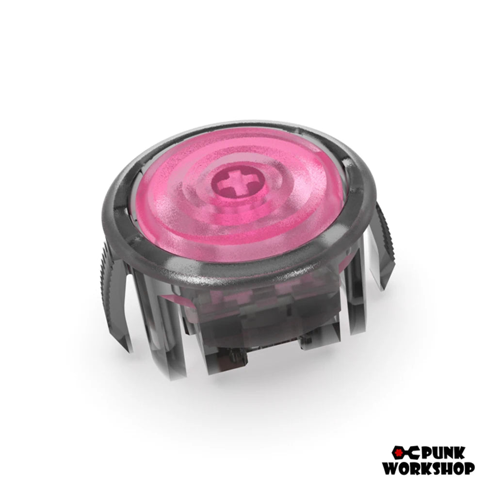 Punk Workshop 2pcs 30mm 14pcs 24mm New PWS V1 Gaming Buttons Kit Replace for Hitbox Arcade DIY Builds Cabinet MAME Machines