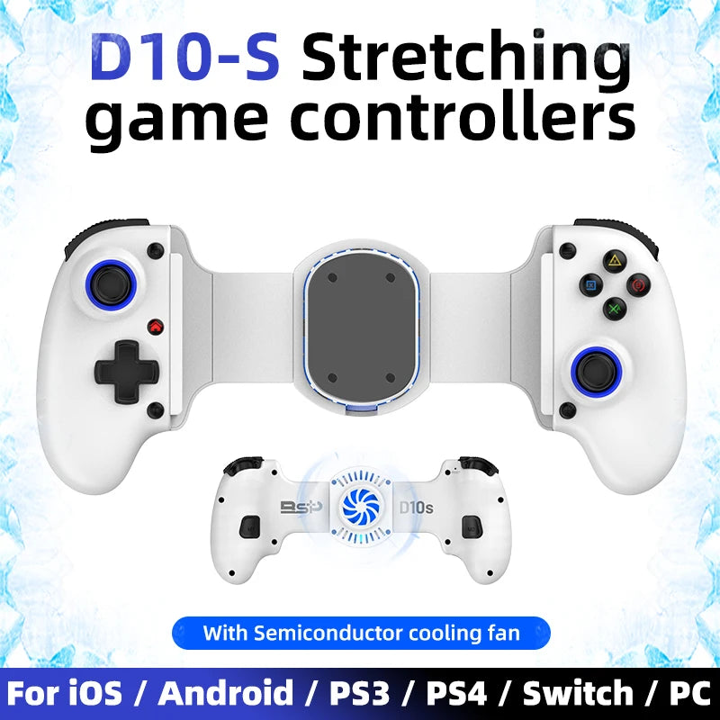D10/D10S Mobile Game Controller for Android, iOS, Switch, PS4