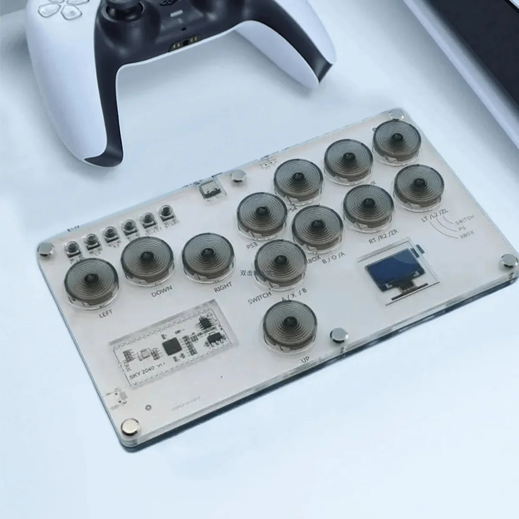 Slimbox Mini Hitbox Leverless Controller for PC/PS3/PS4/Switch