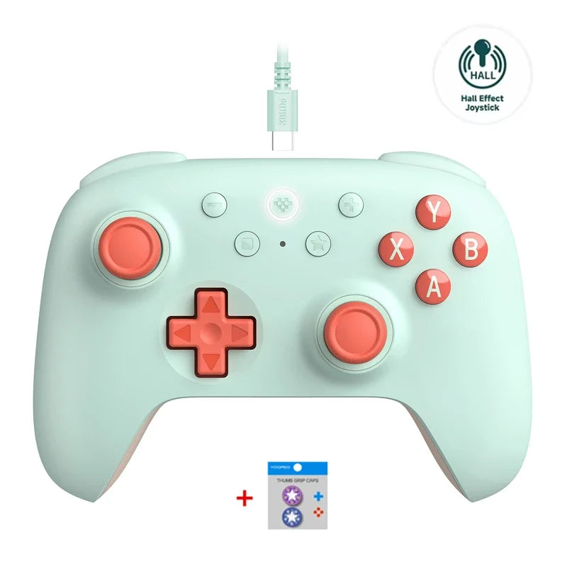 8BitDo Ultimate 2C Wired Controller, Hall Effect, PC & Android