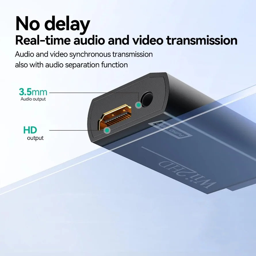 Wii to HDMI Converter Adapter with 720p or 1080p Output