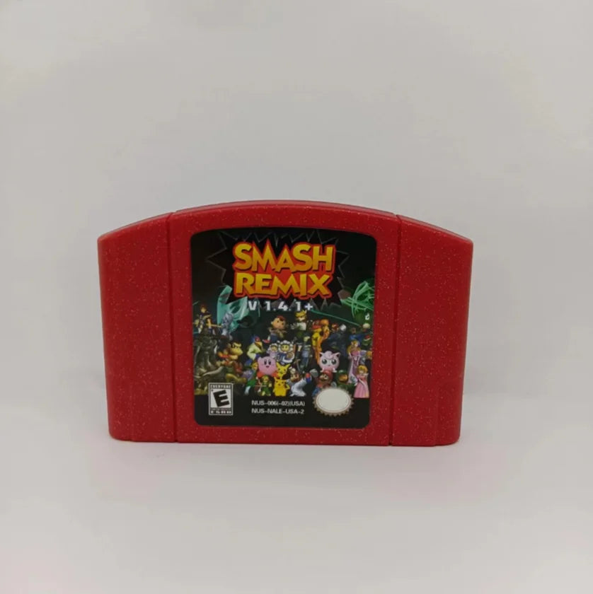 N64 USA NTSC Version 64 Bit Console Video Games Cartridge Smash REMIX V1.1.1 V1.5.1 1.4.1 Collection Gifts Toys