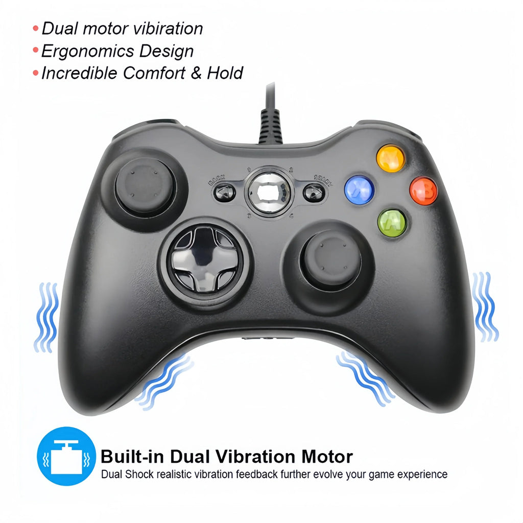 Wireless Controller for PS5, PS5 Pro/Slim & PC, RGB Light, Turbo