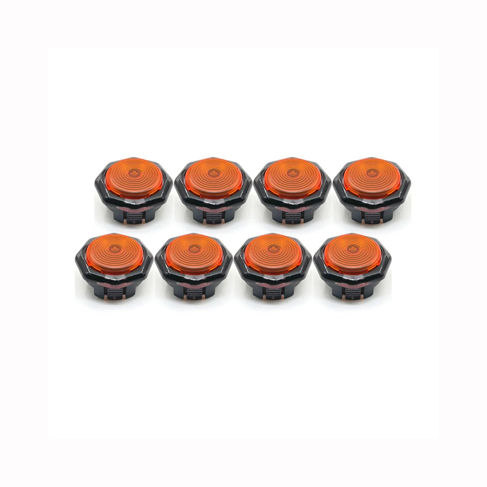 Sinoarcade 8pcs Low Profile Arcade Buttons, Kailh Hot-Swap
