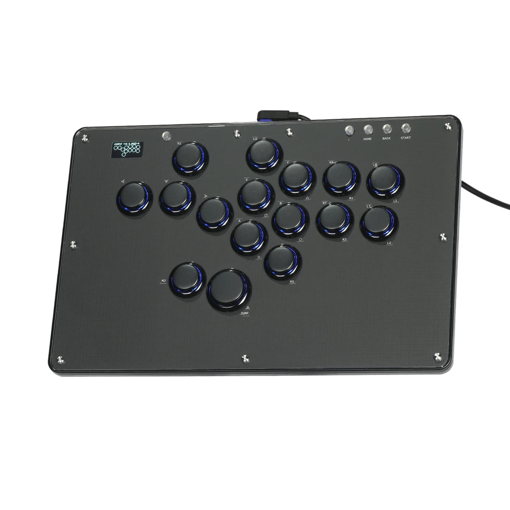 Haute42 U16 Leverless Hitbox Controller, Button Rim, PC/PS4/PS5