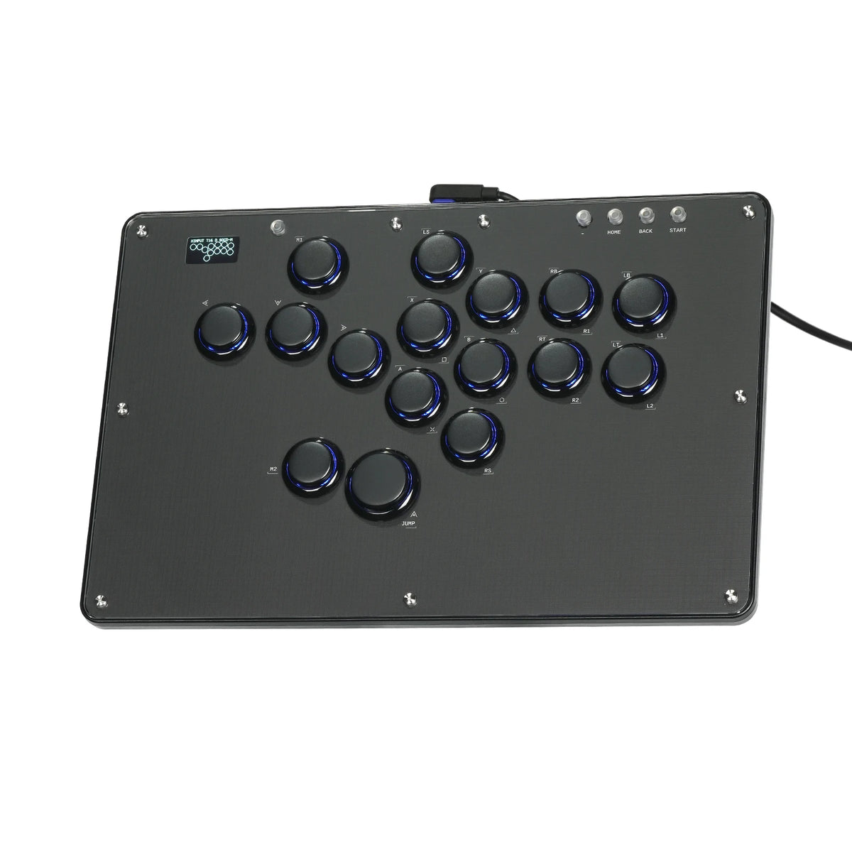 Haute42 U16 Leverless Hitbox Controller, Button Rim, PC/PS4/PS5