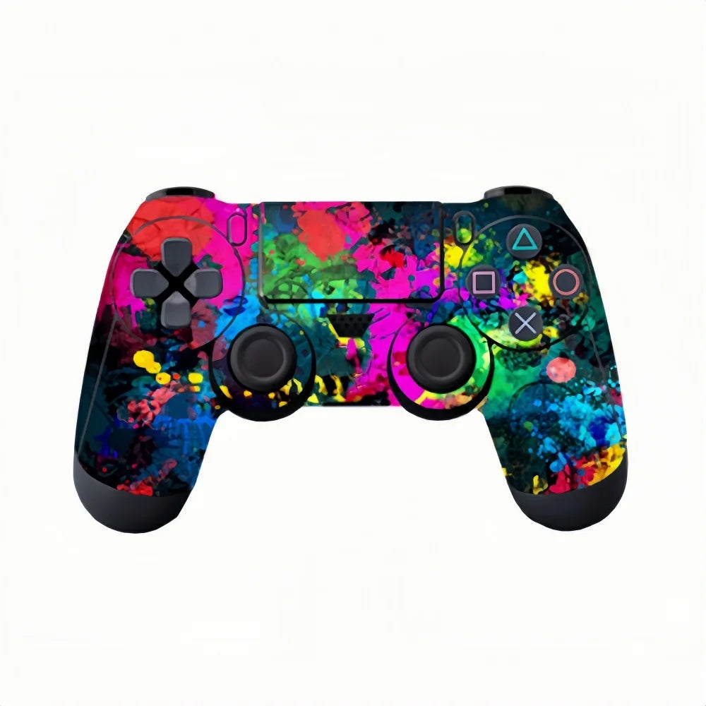 PS4 Controller Skin Sticker, Anti-Slip Dustproof Protective Decal
