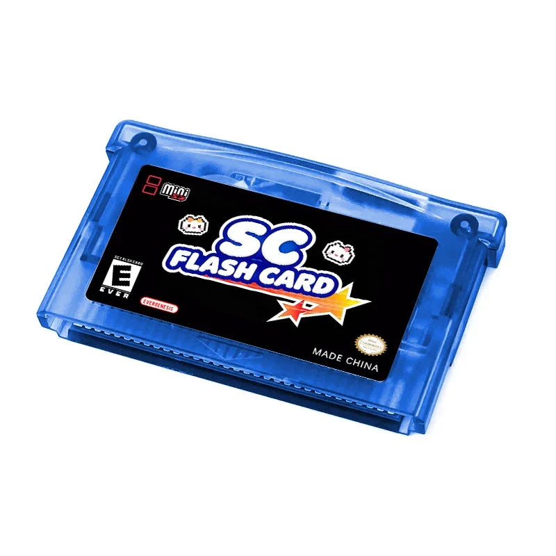 DGETG SCFW V2.0 GBA/GBC Flash Cart, 5000+ Retro Games, 8G TF