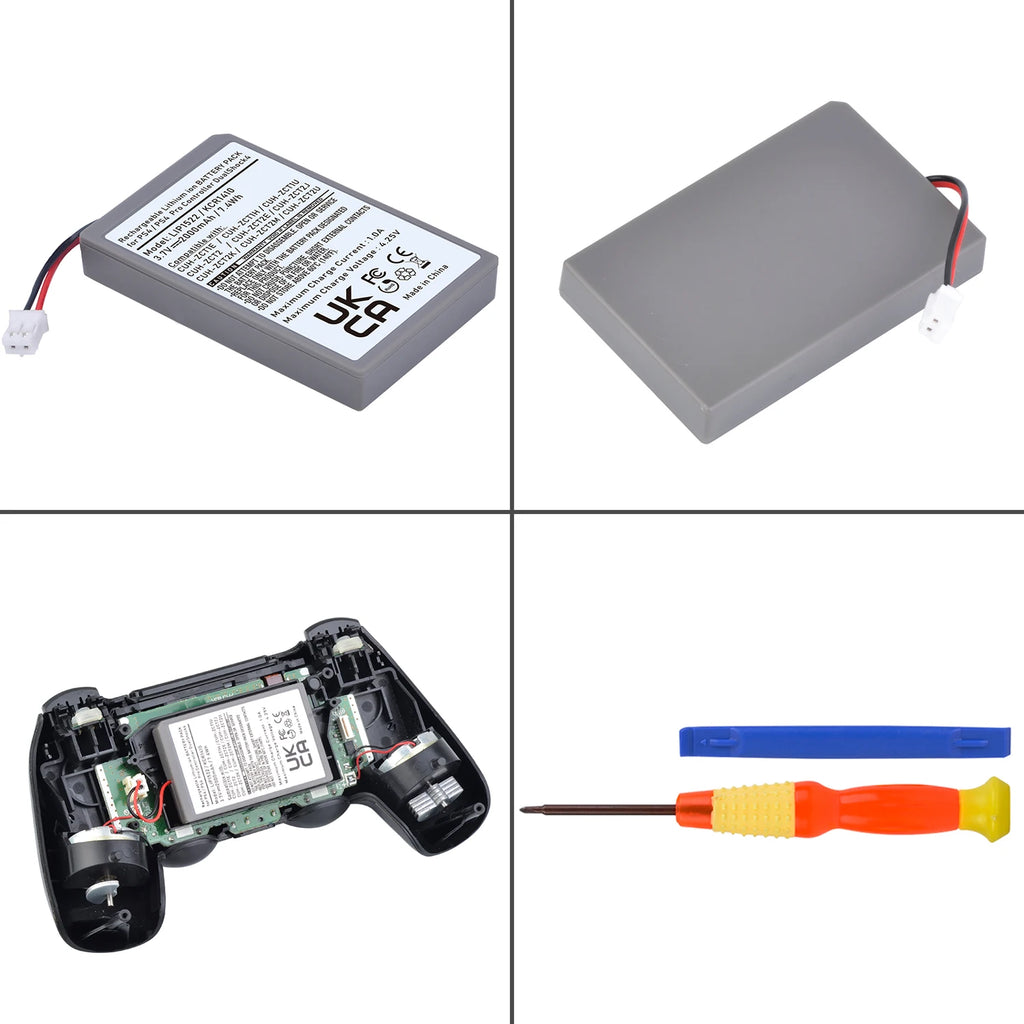 LIP1522 KCR1410 2000mAh Battery for PS4 DualShock 4 Controller