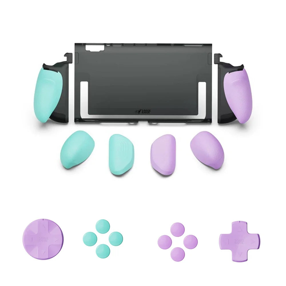 Savage Raven by Skull & Co. FissionGrip Dockable Revolutionary Split Protective Case for Nintendo Switch 2 Case Accessories