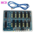 SNES SFC EU Scart Splitter 10 In 3 Out Auto RGBS Switcher