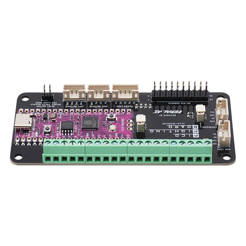 RP2040 PICO Advanced V5.6E USB Passthrough Fighting Board for PS4/PC DIY Fight Stick Arcade Hitbox Controller