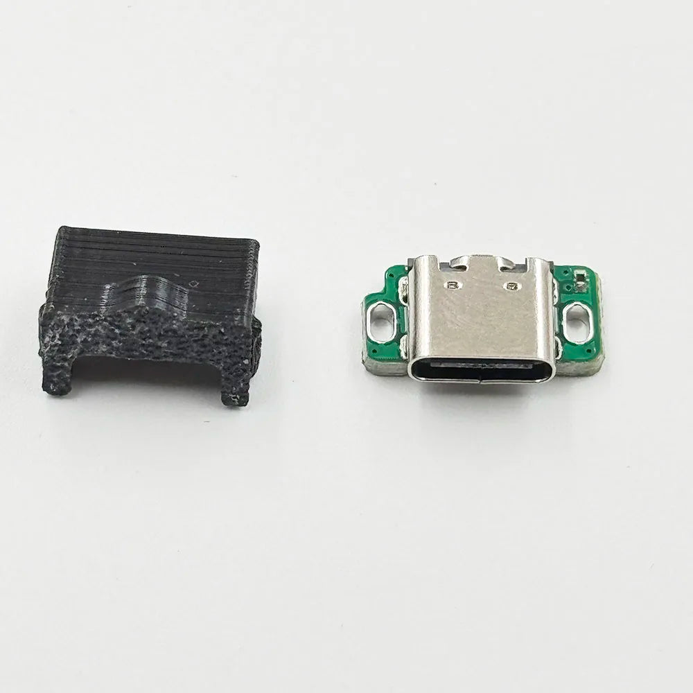 1-6sets For Gameboy Advance SP  Audio USB Charging Socket  Power Delivery  Type C Mod With 3D Printed For GBA SP