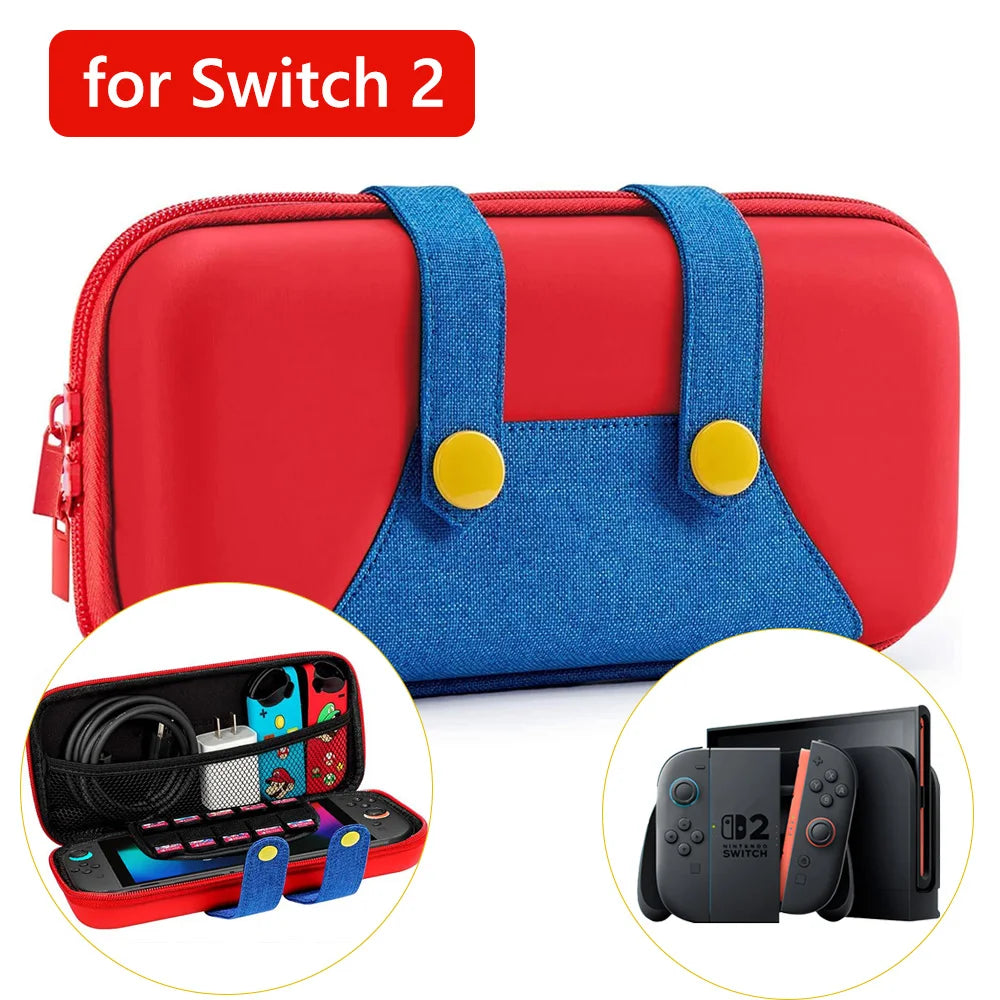 Slim Travel Case for Nintendo Switch 2, Waterproof EVA Hard Shell