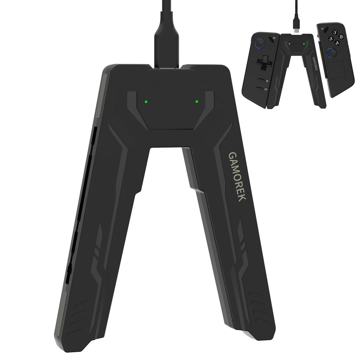 Legion Go Controller Connector with USB-C Charging Grip, RGeek