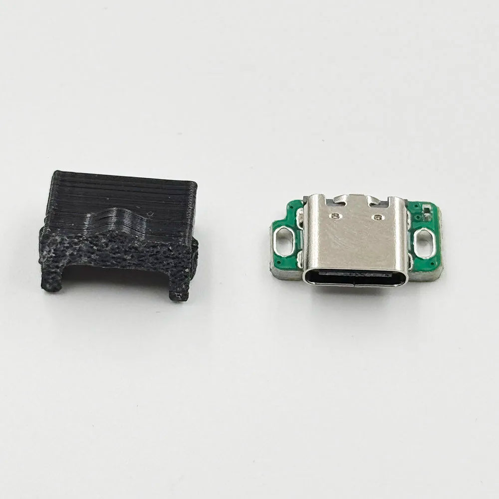 1-6sets For Gameboy Advance SP  Audio USB Charging Socket  Power Delivery  Type C Mod With 3D Printed For GBA SP