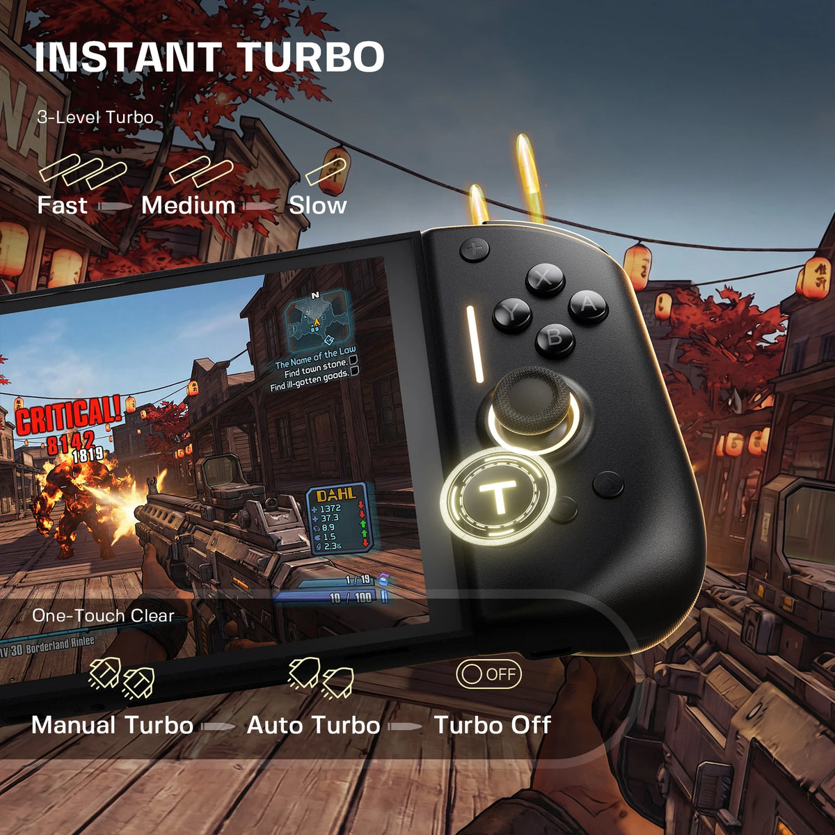 NYXI Hyperion 3 Wireless Joypad for Switch 2, Hall Joystick Magnetic Controller