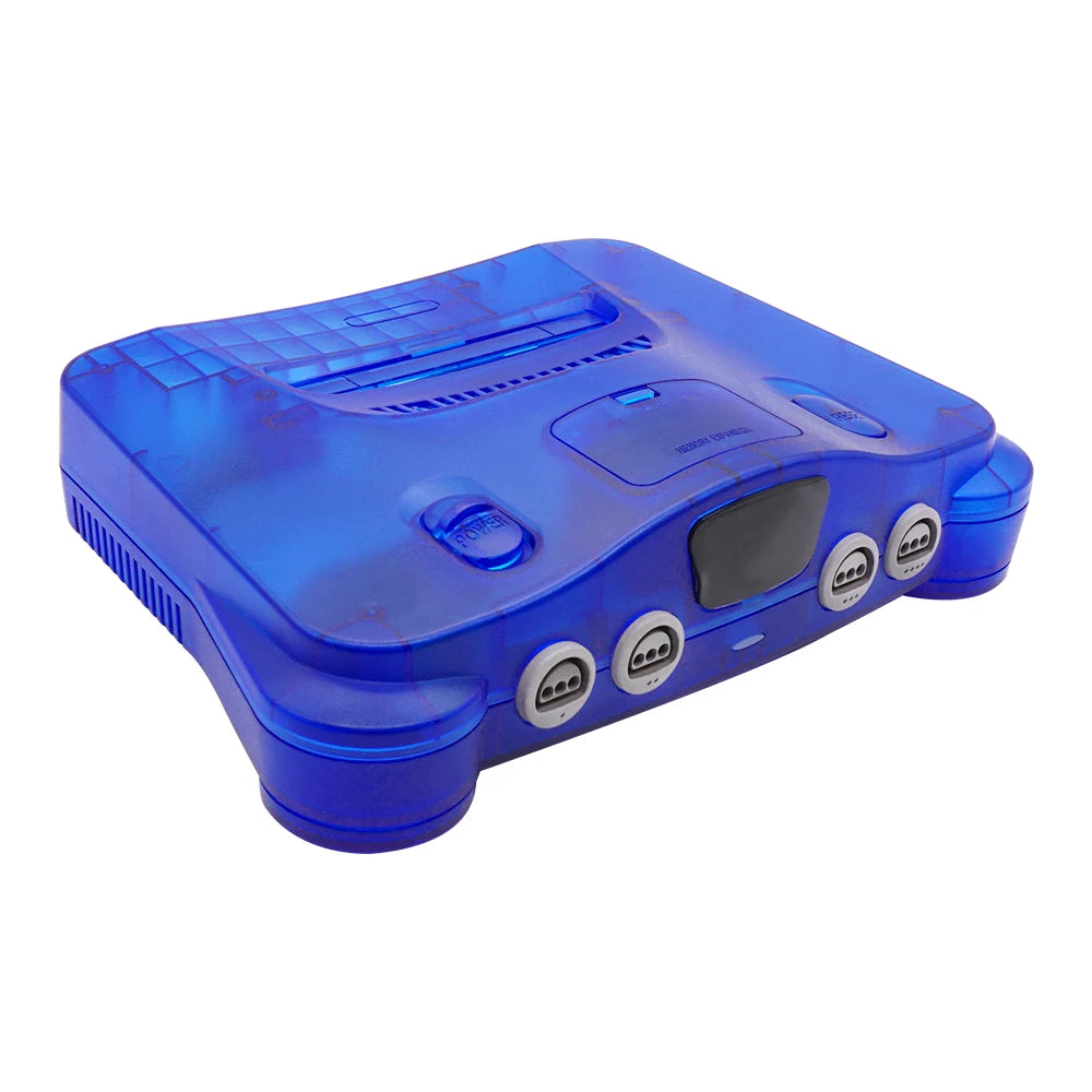 N64 Replacement Housing Shell for Nintendo 64, Transparent Case