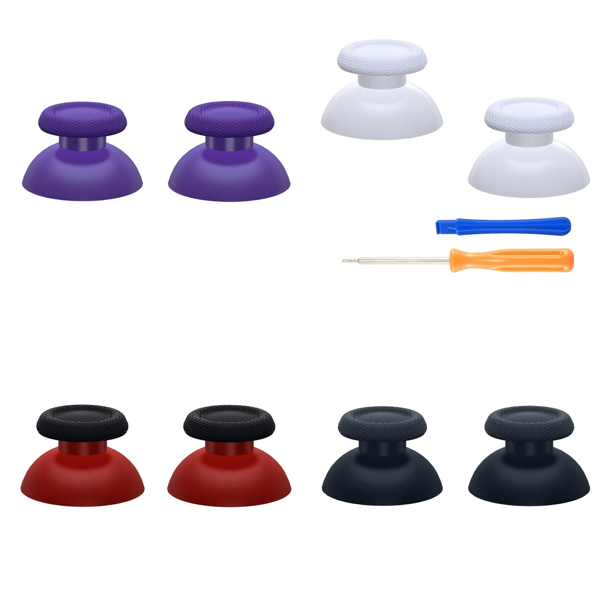 eXtremeRate Thumbsticks for PS5 PS4, Replacement Analog Stick