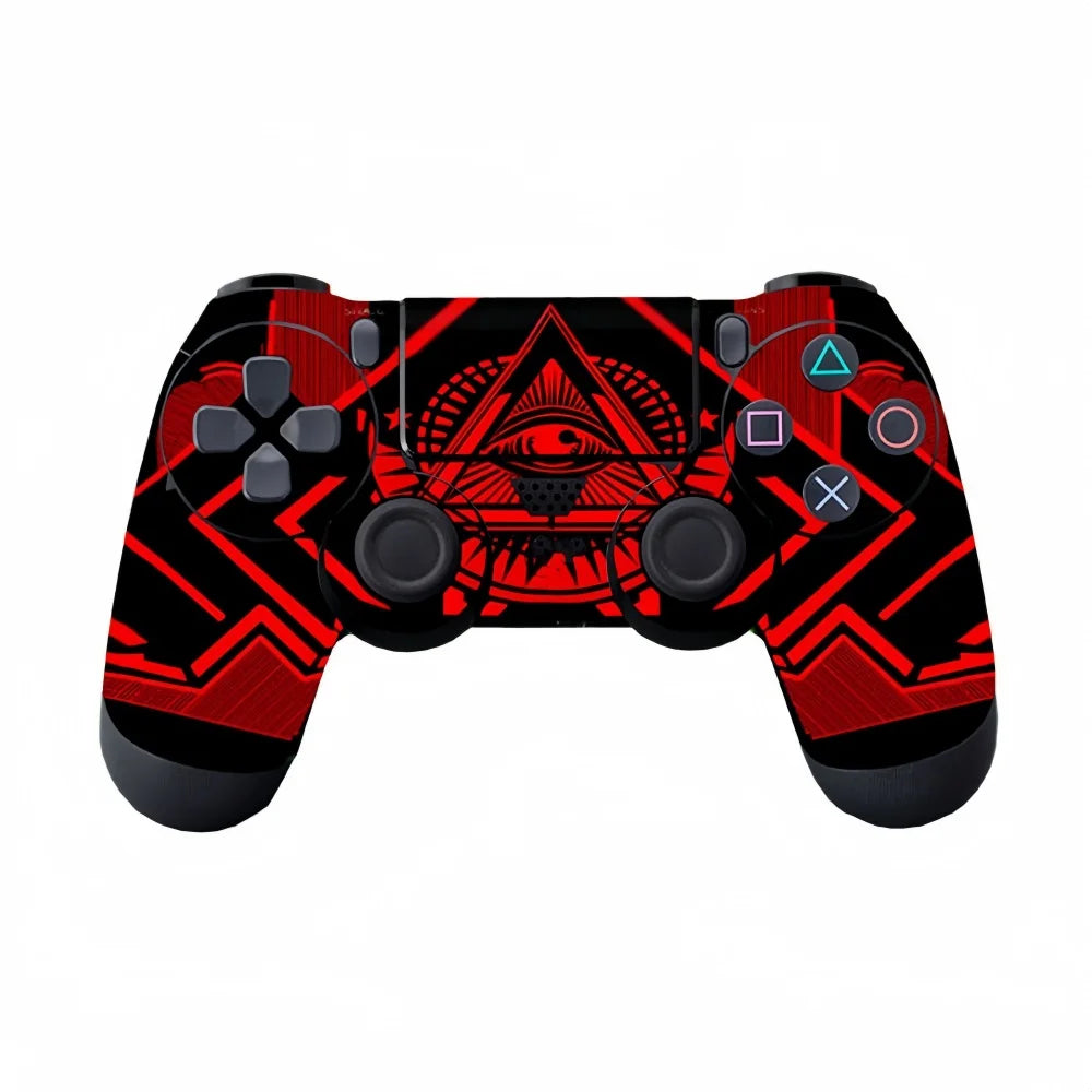 PS4 Controller Skin Sticker, Anti-Slip Dustproof Protective Decal