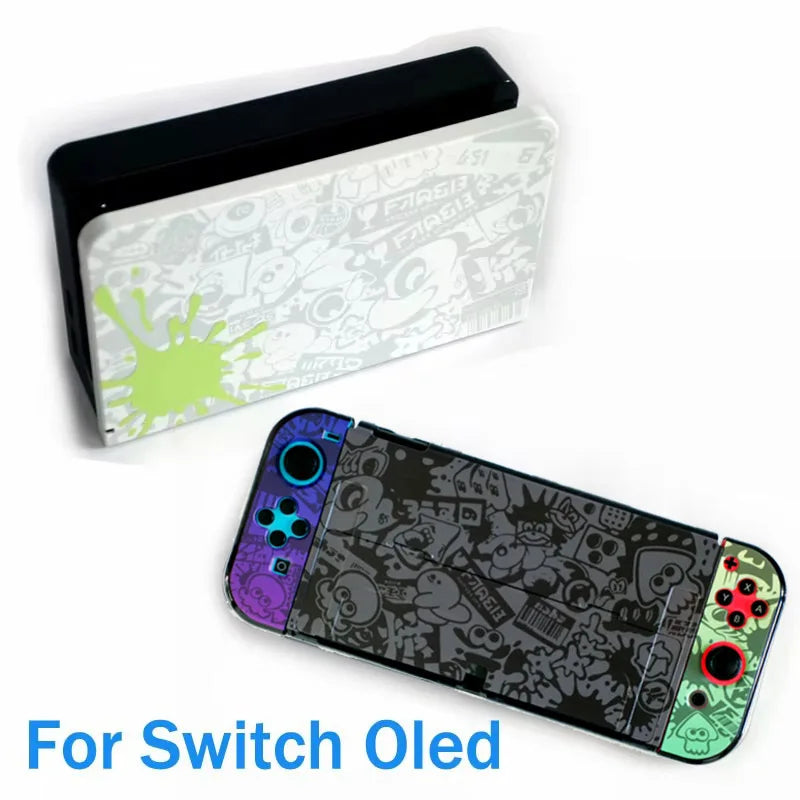 Hard Crystal Case for Nintendo Switch 2 & OLED with TV Dock