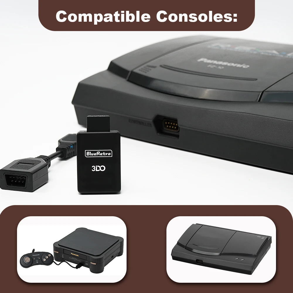 Retroscaler 3DO Adapter, Gamesir T4 Pro, PS4, PS5 BlueRetro