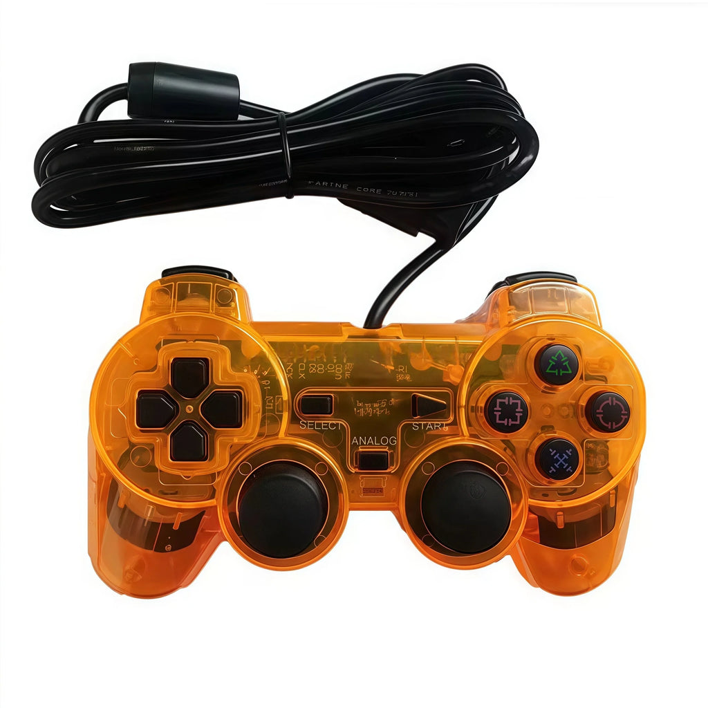 Wired Gamepad Controller for PlayStation 2 Console & PC