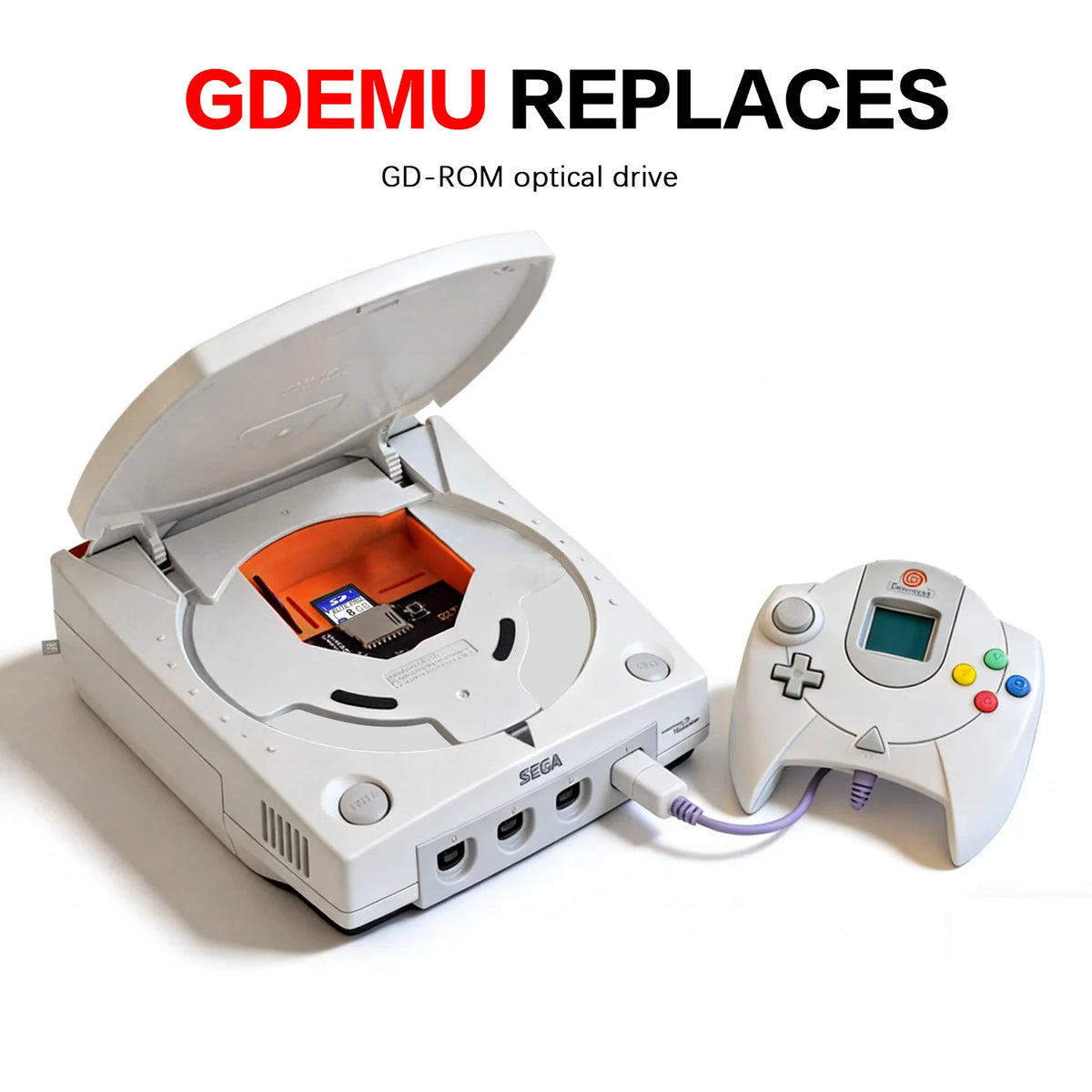 GDEMU 6.0 for SEGA Dreamcast Optical Drive Emulation Board
