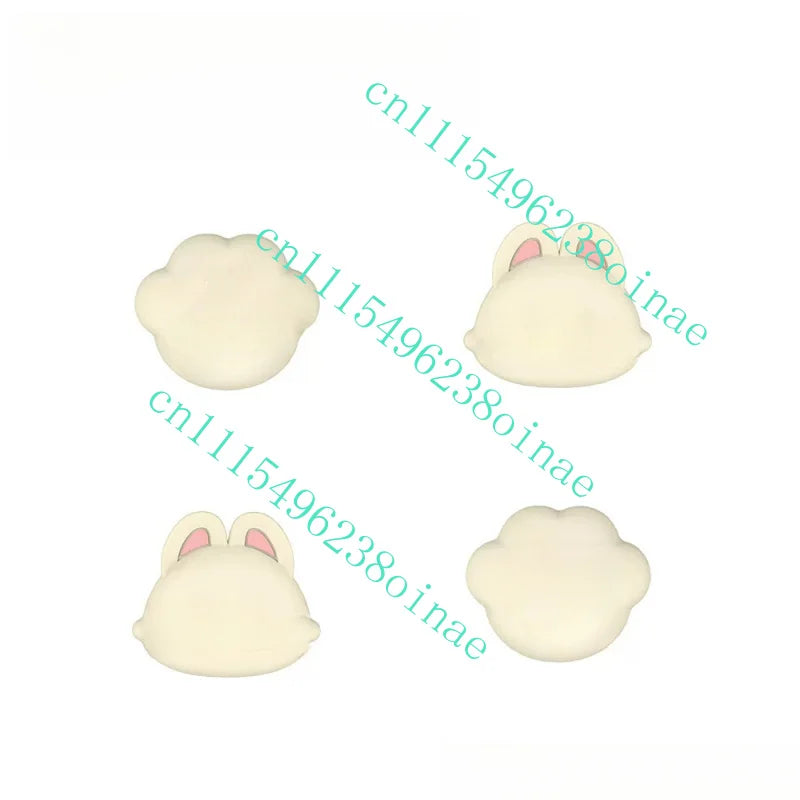 Grip Cover for Nintendo Switch 2 with 4 Cat Rabbit Paw Caps