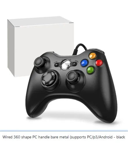 Xbox360 Wired/Wireless Game Controller for PC, P3, Android, Shared Arcade Controller Black Myth Wukong
