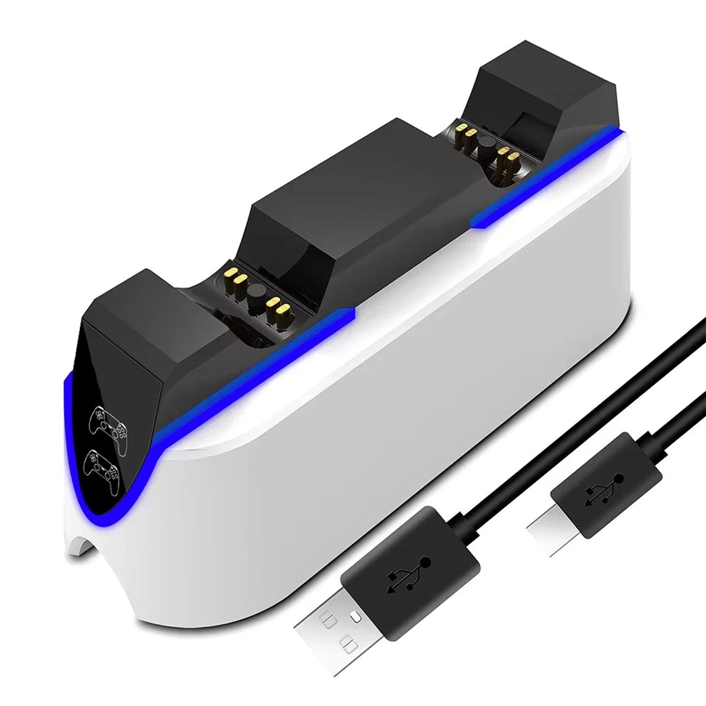 VGBUS Dual Charging Dock for PS5 Wireless Controller, USB Type-C