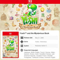 Nintendo Switch 2 Games Physical Game Card Yoshi and the Mysterious Book for NS2 Console Full Game Adventure Platformer Game